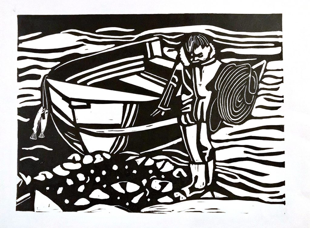 linocut example