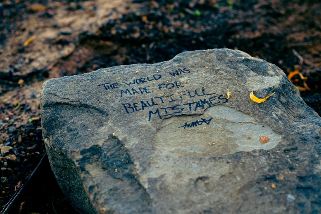 mistake quote on rock